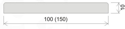 Добор 200, покрытие ПВХ